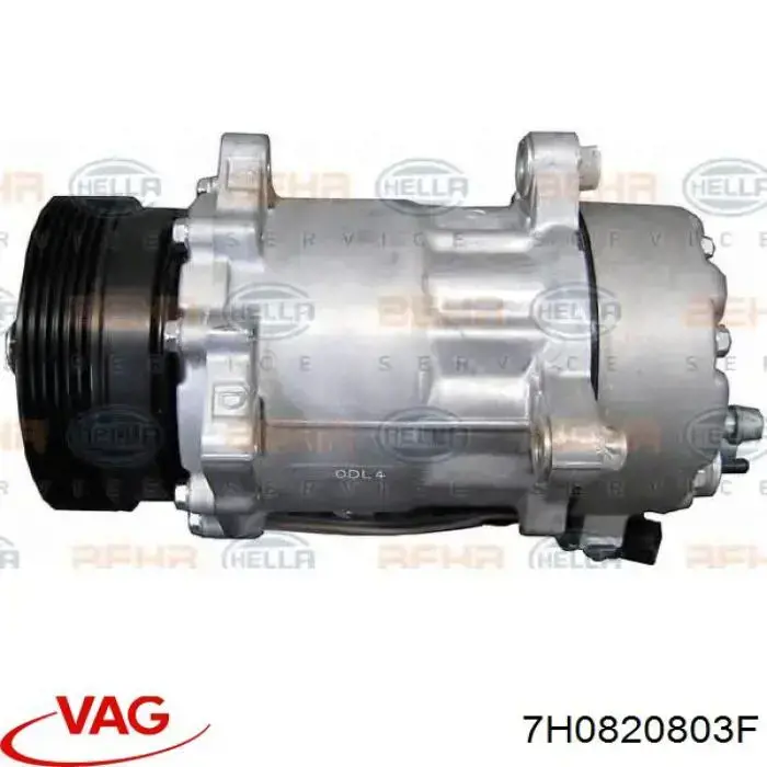 Sprężarka klimatyzacji 7H0820803F VAG