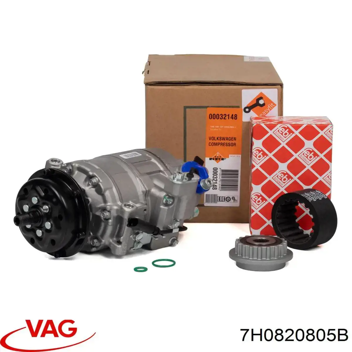 Do koszyka 7H0820805B VAG Sprężarka klimatyzacji