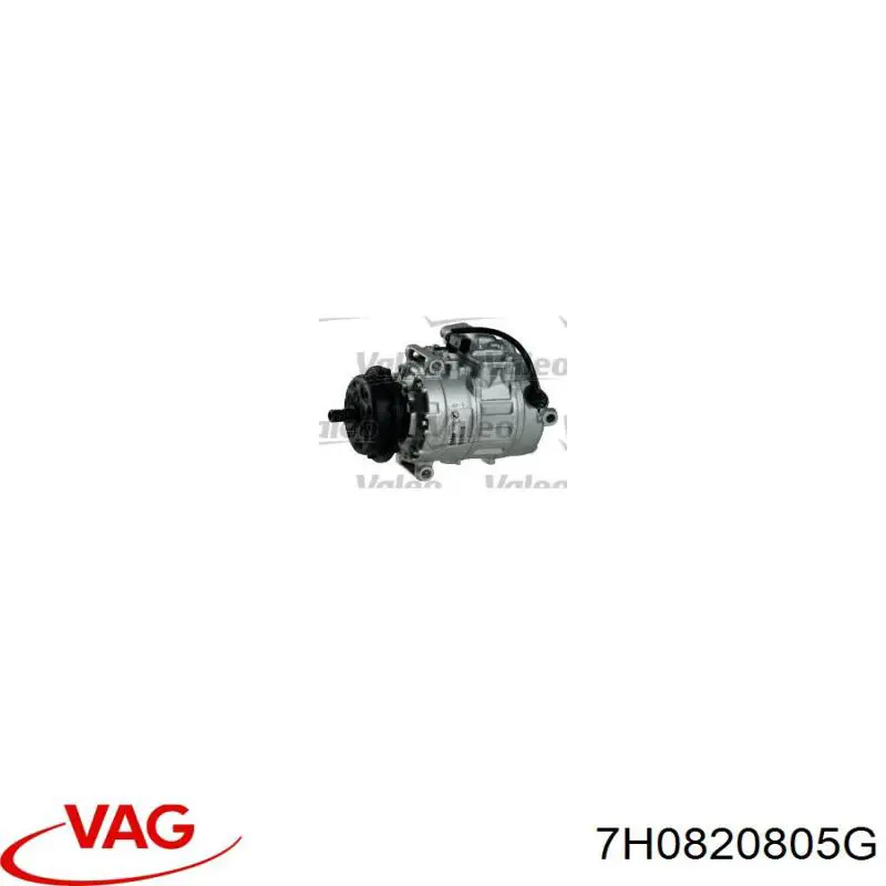 7H0820805G VAG Sprężarka klimatyzacji