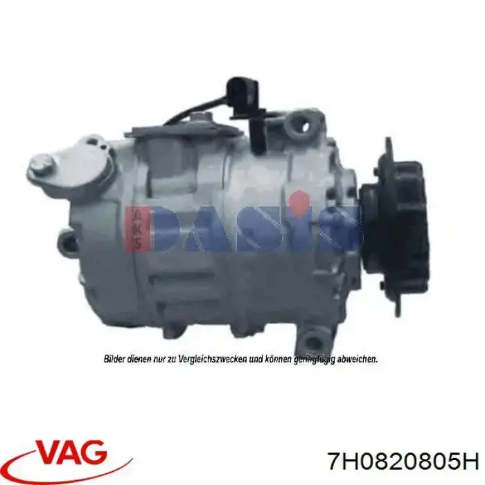 Sprężarka klimatyzacji VAG 7H0820805H cena, od 332,00 USD