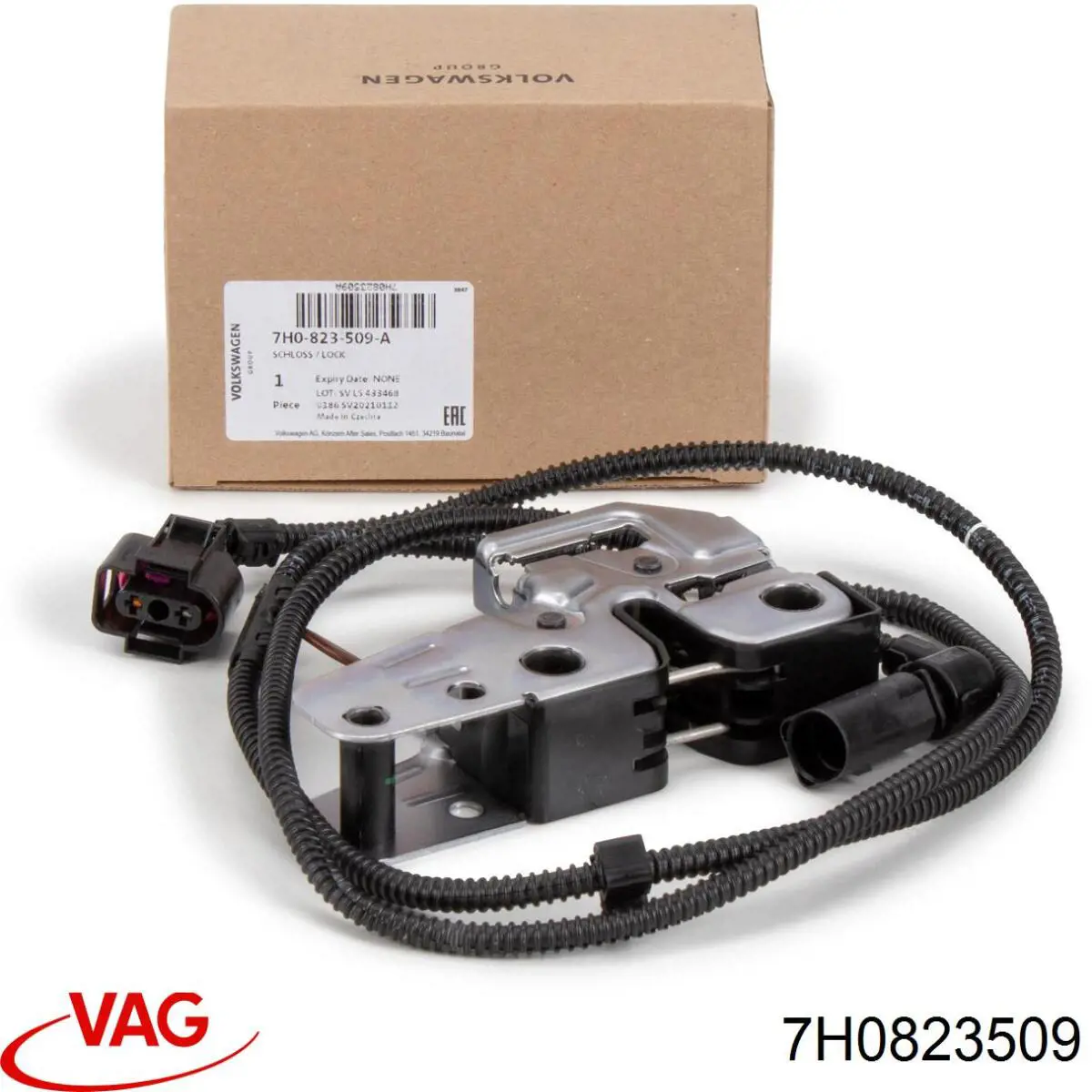 Zamek maski VAG 7H0823509