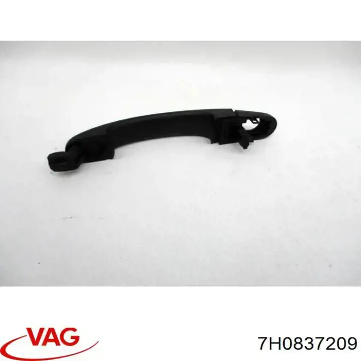 Pałąk zewnętrznej klamki drzwi lewych VAG 7H0837209 cena, od 37,46 USD