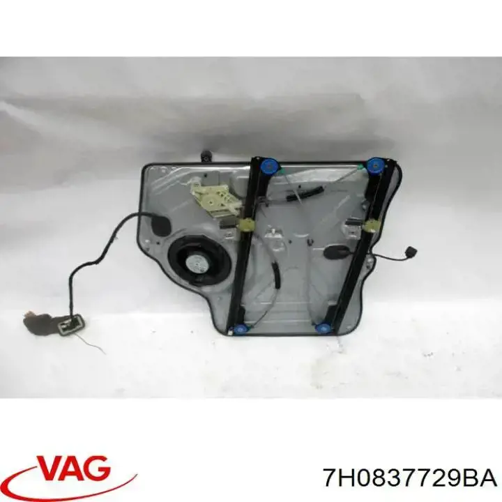 7H0837729BA VAG Mechanizm podnoszenia szyby drzwi przednich lewych