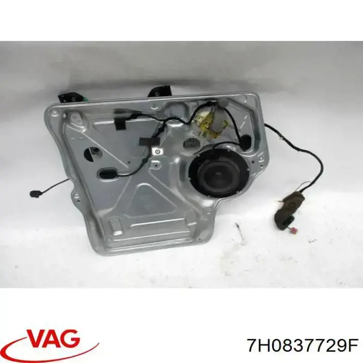 7H0837729F VAG Mechanizm podnoszenia szyby drzwi przednich lewych