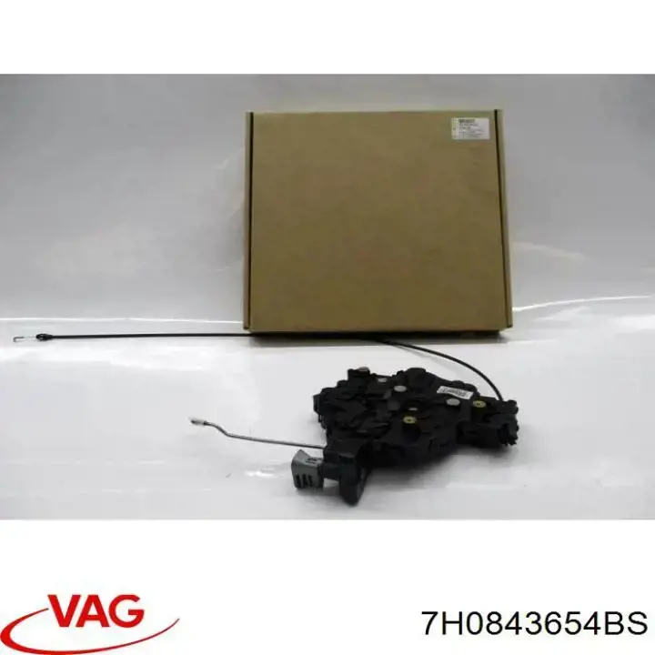 7H0843654BS VAG Zamek drzwi bocznych przesuwnych