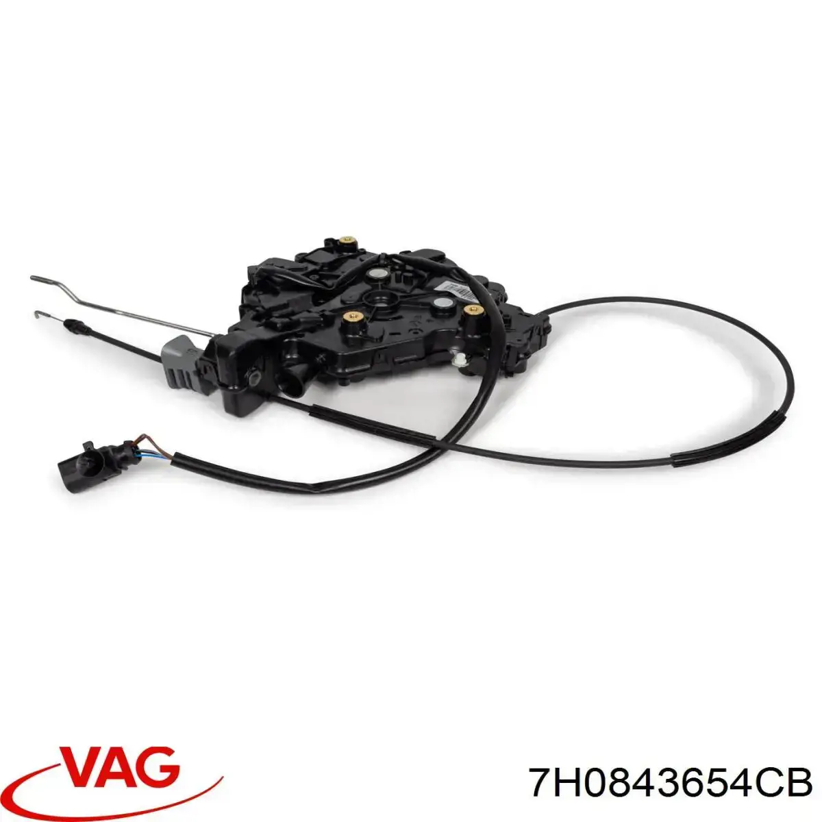 Zamek drzwi bocznych przesuwnych VAG 7H0843654CB cena, od 507,99 USD