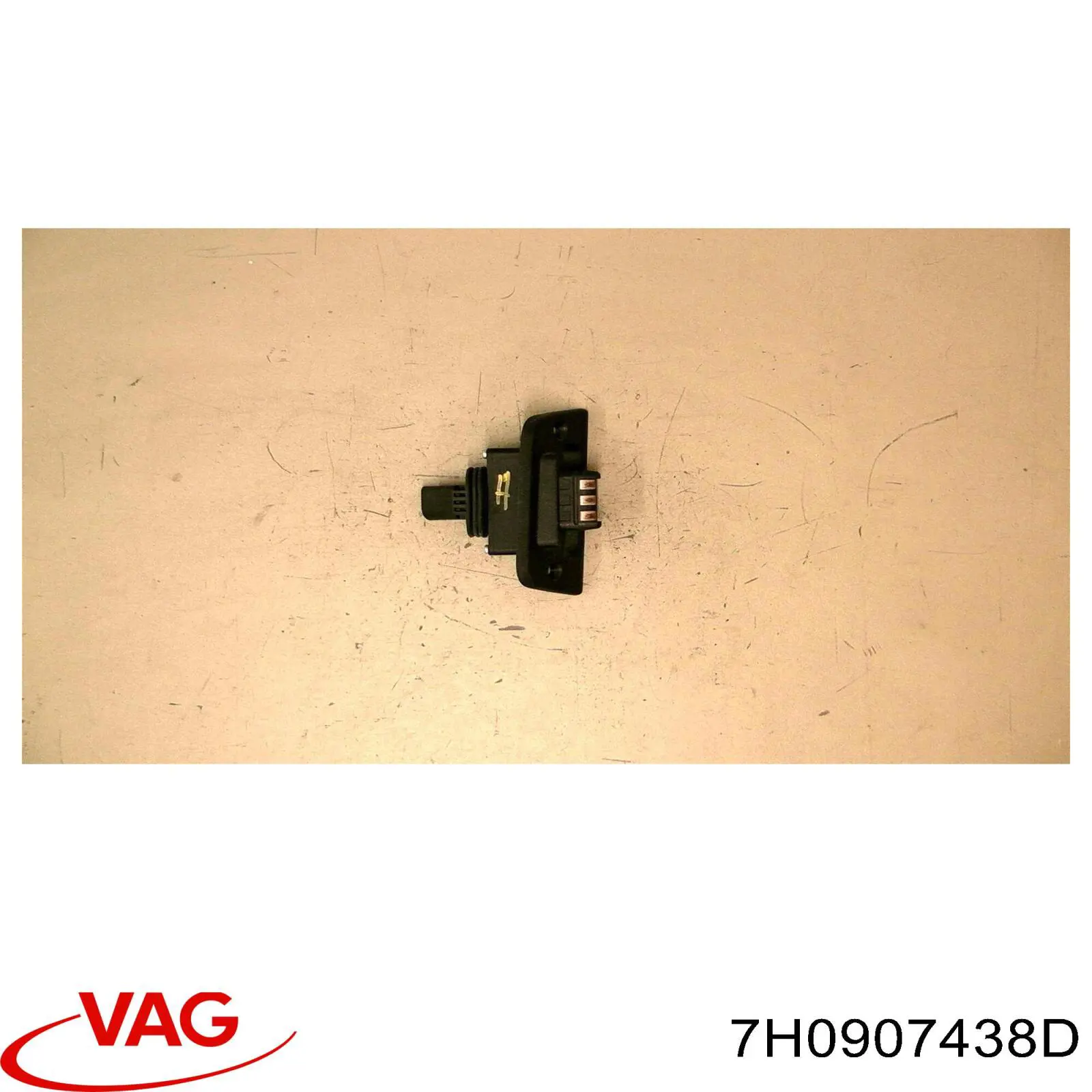 Do koszyka 7H0907438B VAG Czujnik zamykania drzwi (wyłącznik krańcowy), na drzwiach przesuwnych