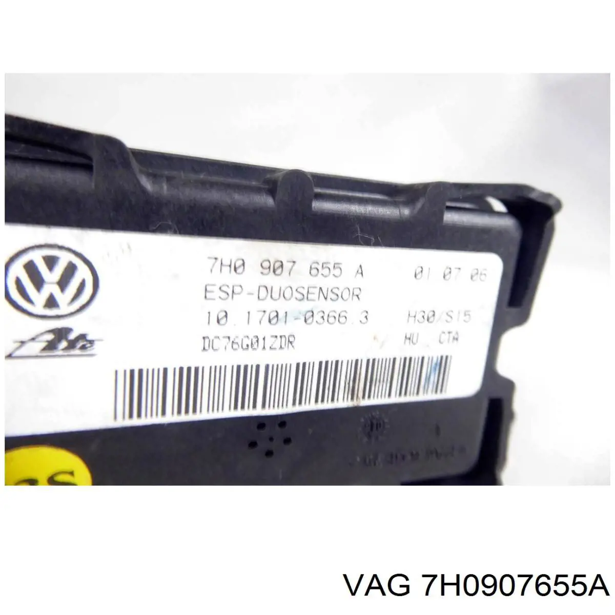 Do koszyka 7H0907655A VAG Czujnik przyspieszenia wzdłużnego
