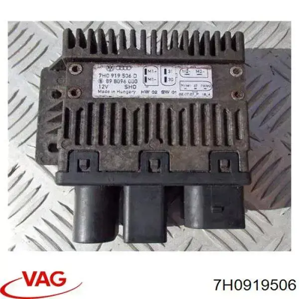 Regulator obrotów wentylatora (sterownik) VAG 7H0919506 cena, od 130,84 USD