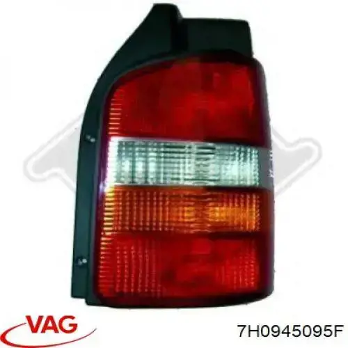 7H0945095F VAG Lampa zespolona tylna lewa