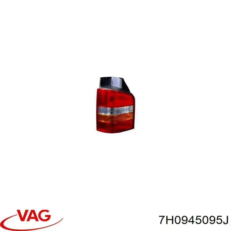 Lampa zespolona tylna lewa VAG 7H0945095J cena, od 50,70 USD