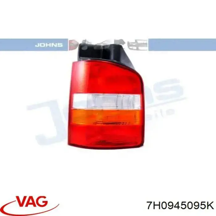 Do koszyka 7H0945095K VAG Lampa zespolona tylna lewa