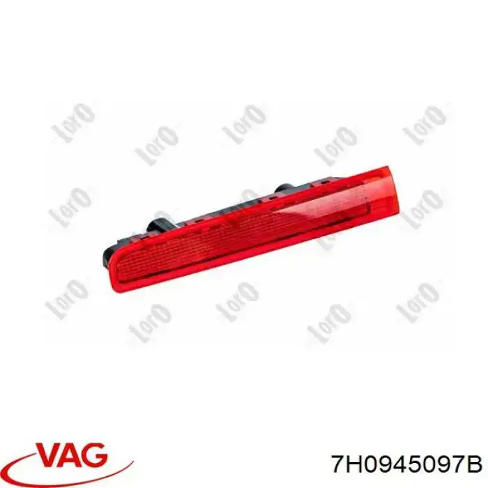 Lampa stop tylna dodatkowa VAG 7H0945097B cena, od 38,35 USD
