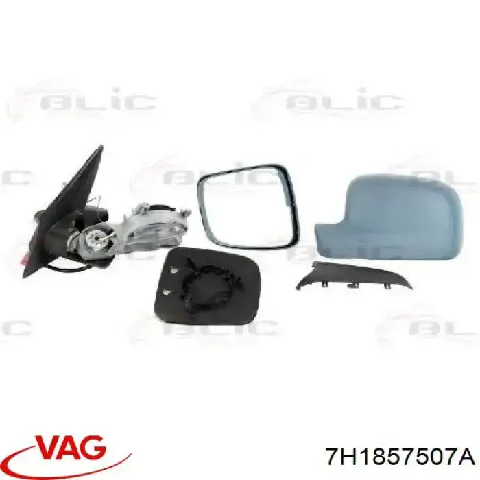 7H1857507A VAG Lusterko wsteczne lewe