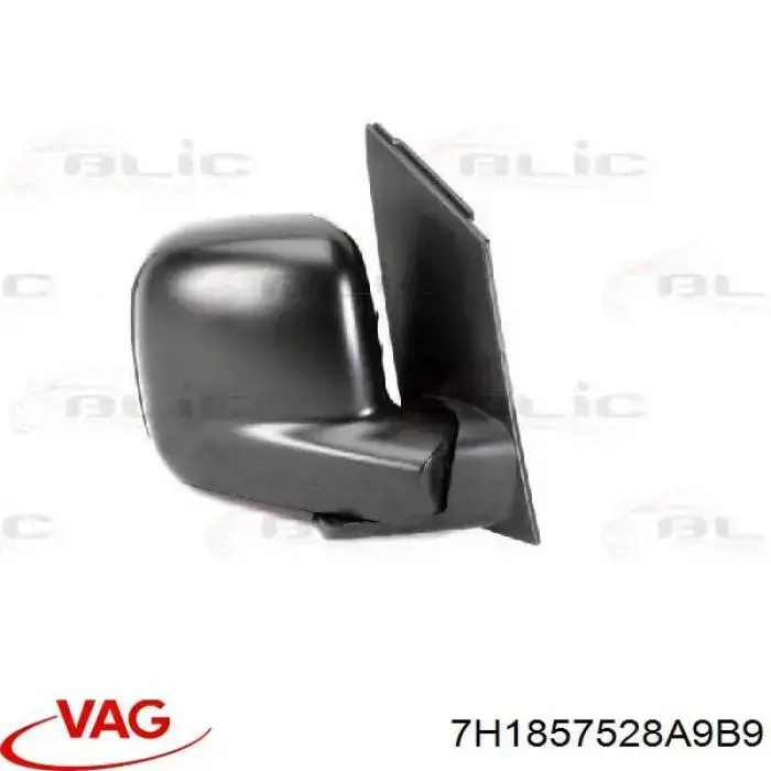 Nakładka (pokrywa) lusterka wstecznego prawa VAG 7H1857528A9B9 cena, od 17,85 USD