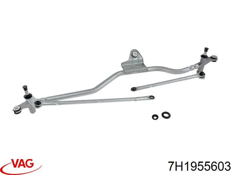 Mechanizm wycieraczek VAG 7H1955603 cena, od 50,72 USD