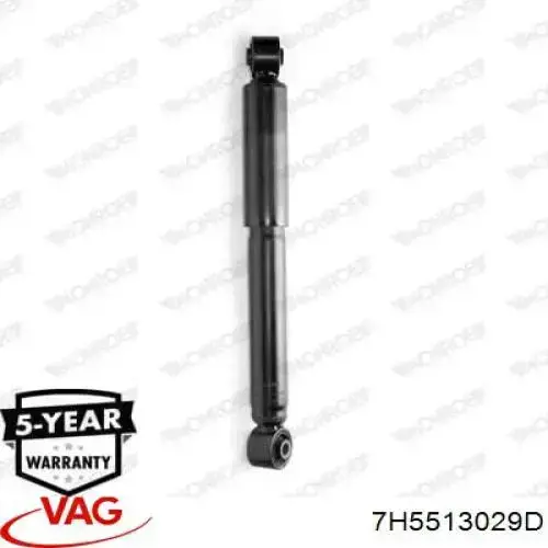 7H5513029D VAG Amortyzator tylny