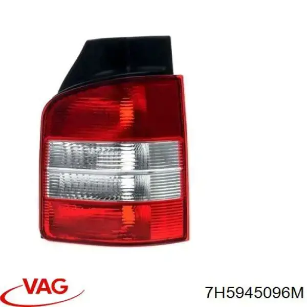 7H5945096M VAG Lampa zespolona tylna prawa