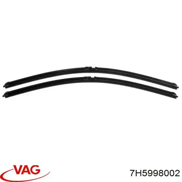 Pióro wycieraczki szyby przedniej, zestaw (2 szt.) VAG 7H5998002 cena, od 52,31 USD