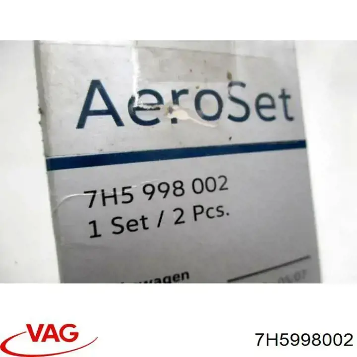 Do koszyka 7H5998002 VAG Pióro wycieraczki szyby przedniej, zestaw (2 szt.)