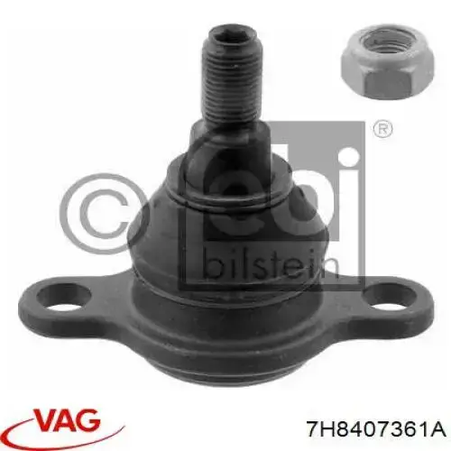Sworzeń wahacza dolny VAG 7H8407361A cena, od 16,04 USD