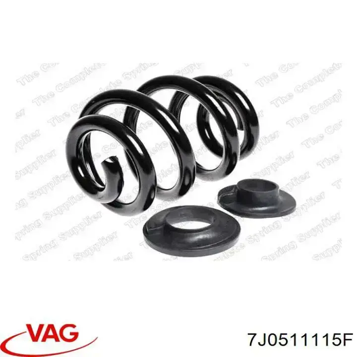 Sprężyna tylna VAG 7J0511115F cena, od 66,73 USD