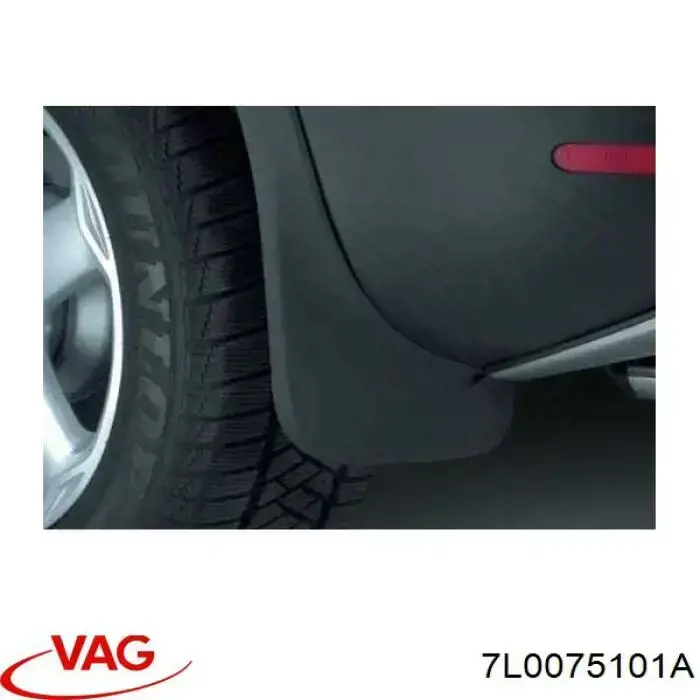 Chlapacze tylne, komplet Volkswagen Touareg I SUV (7LA, 7L6, 7L7) (2002 - 2010) cena, od 217,41 USD