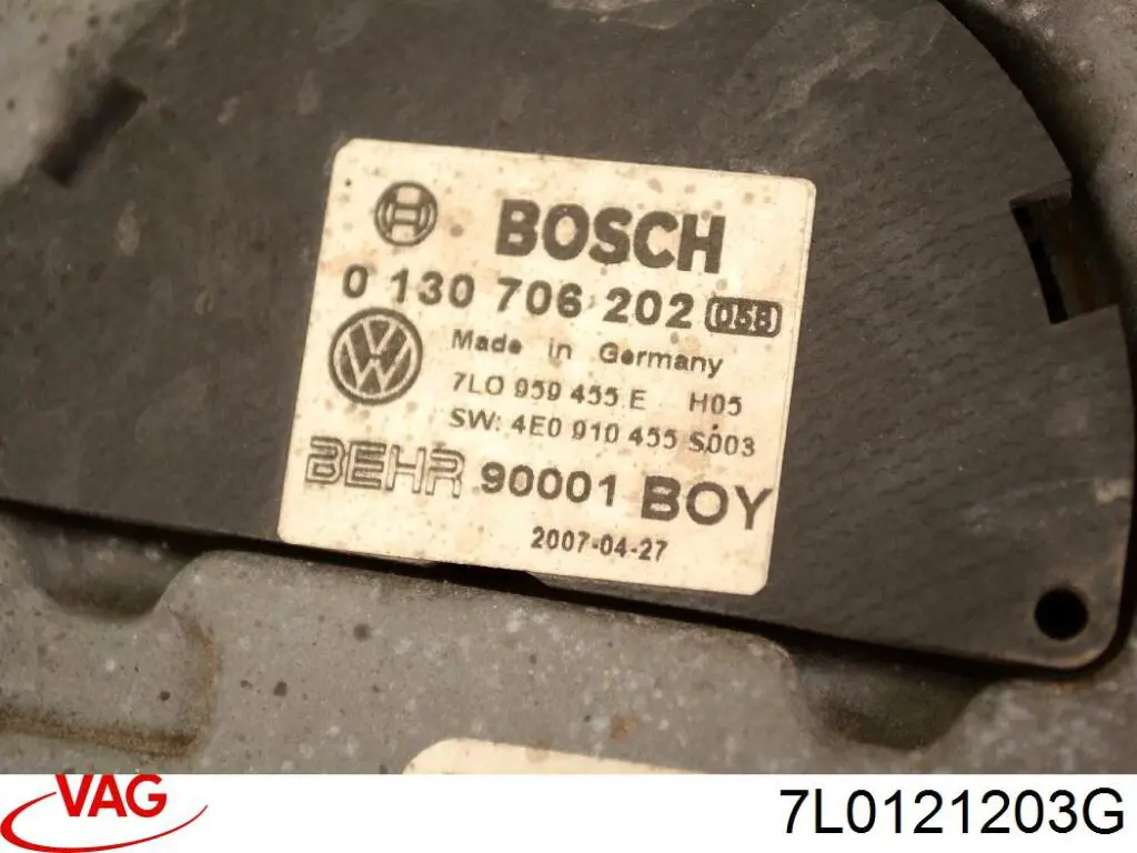 7L0121203G VAG Dyfuzor chłodnicy