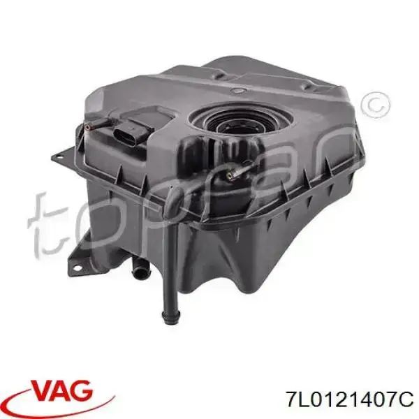Zbiorniczek wyrównawczy układu chłodzenia VAG 7L0121407C cena, od 66,40 USD