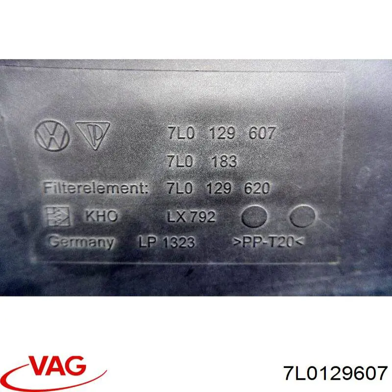 Obudowa filtra powietrza Volkswagen Touareg I SUV (7LA, 7L6, 7L7) (2002 - 2010) cena, od 81,16 USD