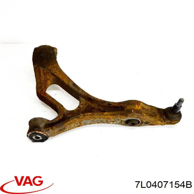 Wahacz zawieszenia przedniego dolny prawy VAG 7L0407154B cena, od 88,53 USD