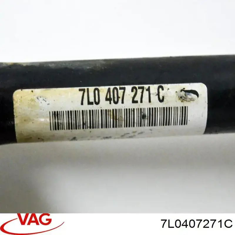 Do koszyka 7L0407271C VAG Półoś napędowa przednia