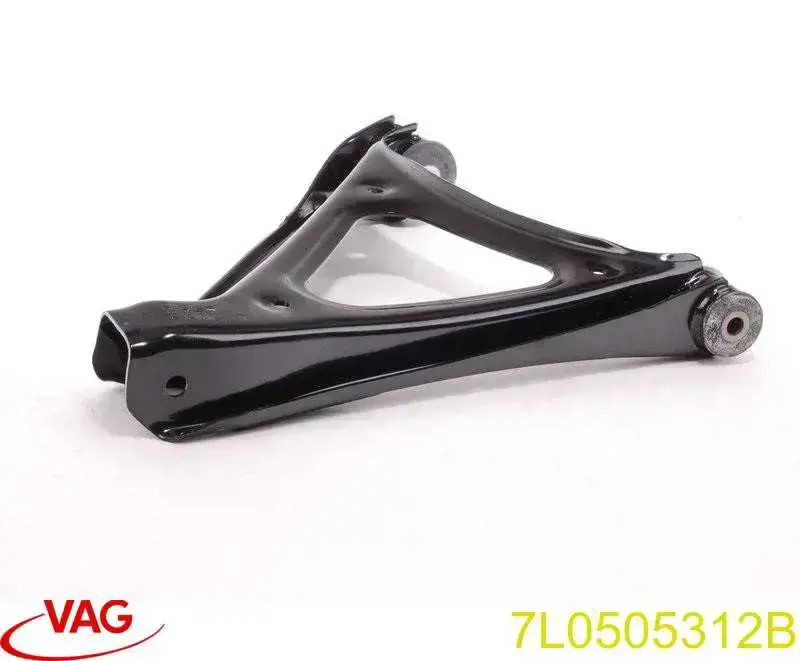 Wahacz zawieszenia tylnego dolny prawy VAG 7L0505312B cena, od 85,87 USD