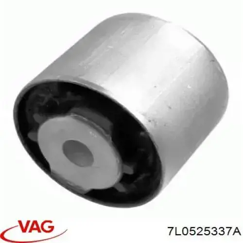 Silentblock tylny lewy (poduszka) reduktora mostu tylnego VAG 7L0525337A cena, od 21,70 USD