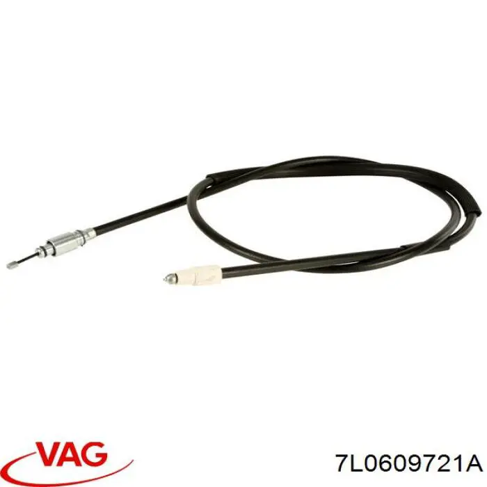 Linka hamulca ręcznego tylna prawa/lewa VAG 7L0609721A cena, od 24,71 USD