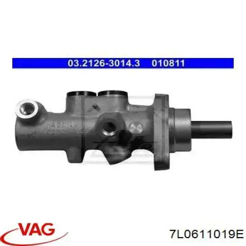 Do koszyka 7L0611019E VAG Główny cylinder hamulców