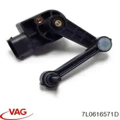 Czujnik poziomowania karoserii tylny VAG 7L0616571D cena, od 50,51 USD