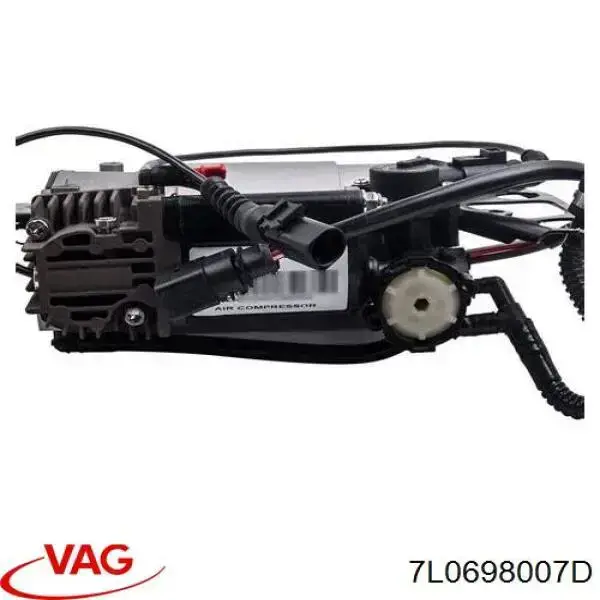 Kompresor zawieszenia pneumatycznego VAG 7L0698007D cena, od 332,47 USD