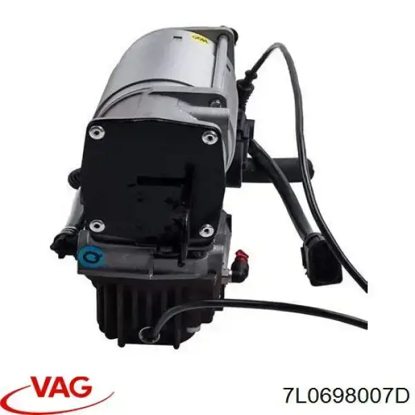 Do koszyka 7L0698007D VAG Kompresor zawieszenia pneumatycznego