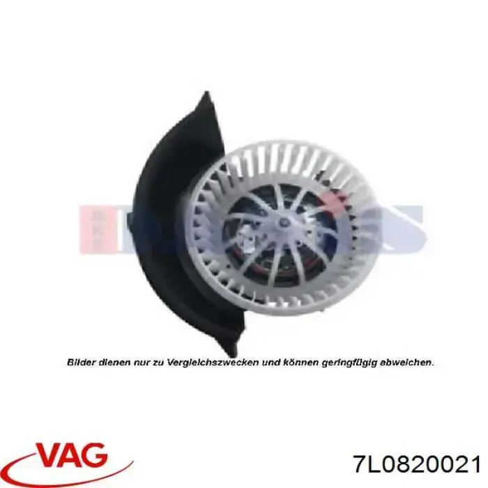 7L0820021 VAG Silniczek wentylatora nagrzewnicy (ogrzewacza wnętrza)