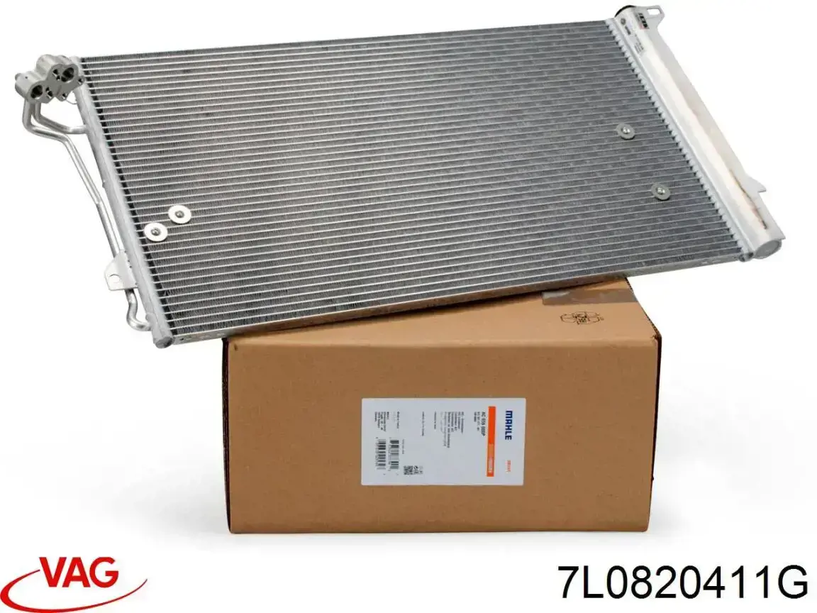 Chłodnica klimatyzacji VAG 7L0820411G cena, od 66,40 USD