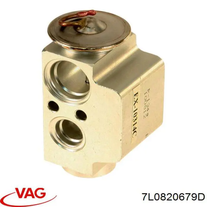 Zawór termostatyczny klimatyzacji VAG 7L0820679D cena, od 54,48 USD