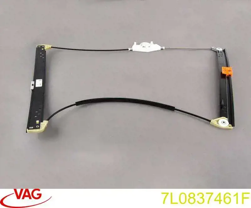 7L0837461F VAG Mechanizm podnoszenia szyby drzwi przednich lewych