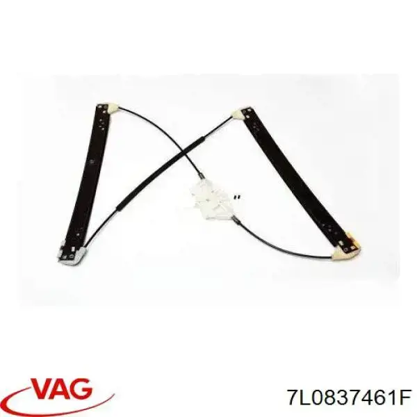 Do koszyka 7L0837461F VAG Mechanizm podnoszenia szyby drzwi przednich lewych