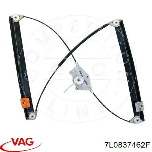 Do koszyka 7L0837462F VAG Mechanizm podnoszenia szyby drzwi przednich prawych