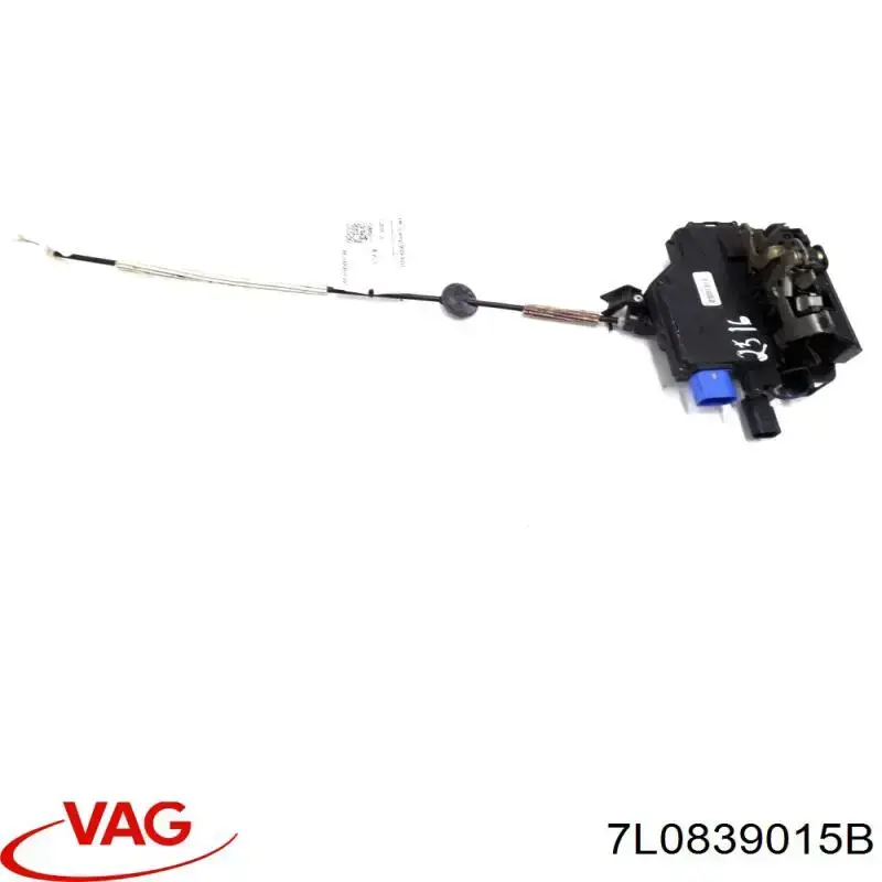 Zamek drzwi tylnych lewych VAG 7L0839015B cena, od 64,70 USD