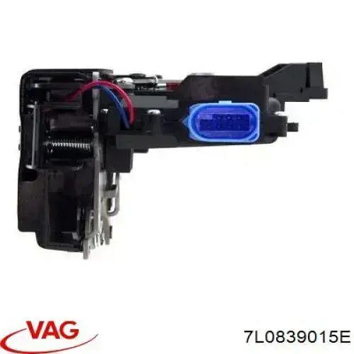 Zamek drzwi tylnych lewych VAG 7L0839015E cena, od 50,16 USD