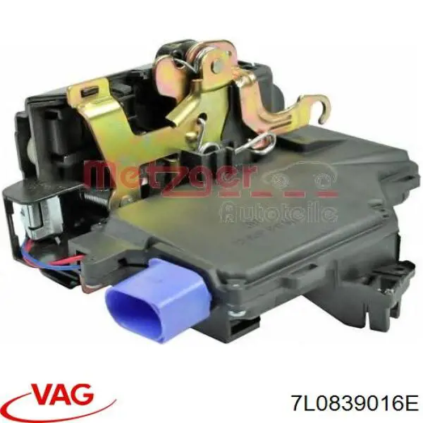 7L0839016E VAG Zamek drzwi tylnych prawych