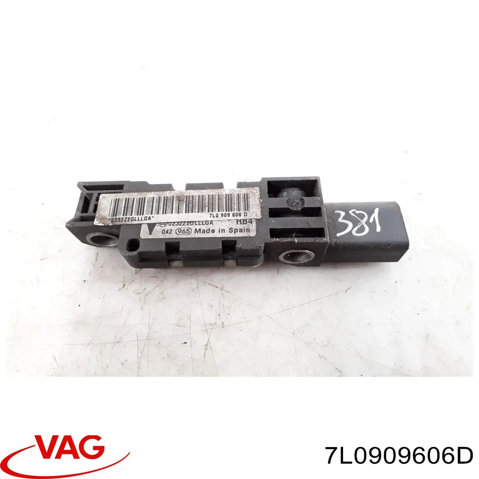 Czujnik AIRBAG przedni VAG 7L0909606D cena, od 37,46 USD