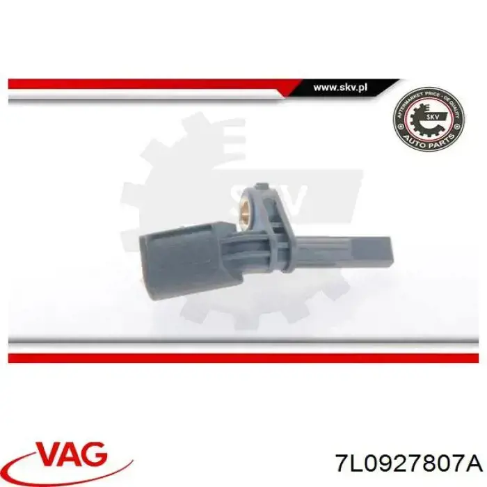 Czujnik ABS tylny lewy VAG 7L0927807A cena, od 14,77 USD